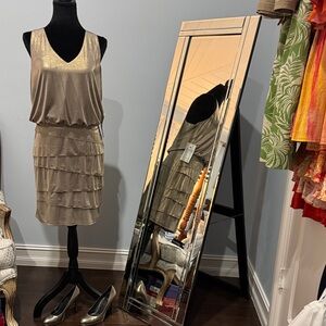 Laundry By Shelli Segal Metallic Dress